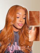 New Trends Ginger Copper Color Wig Body Wave Pre-cut 7x5 Lace Ready to Go