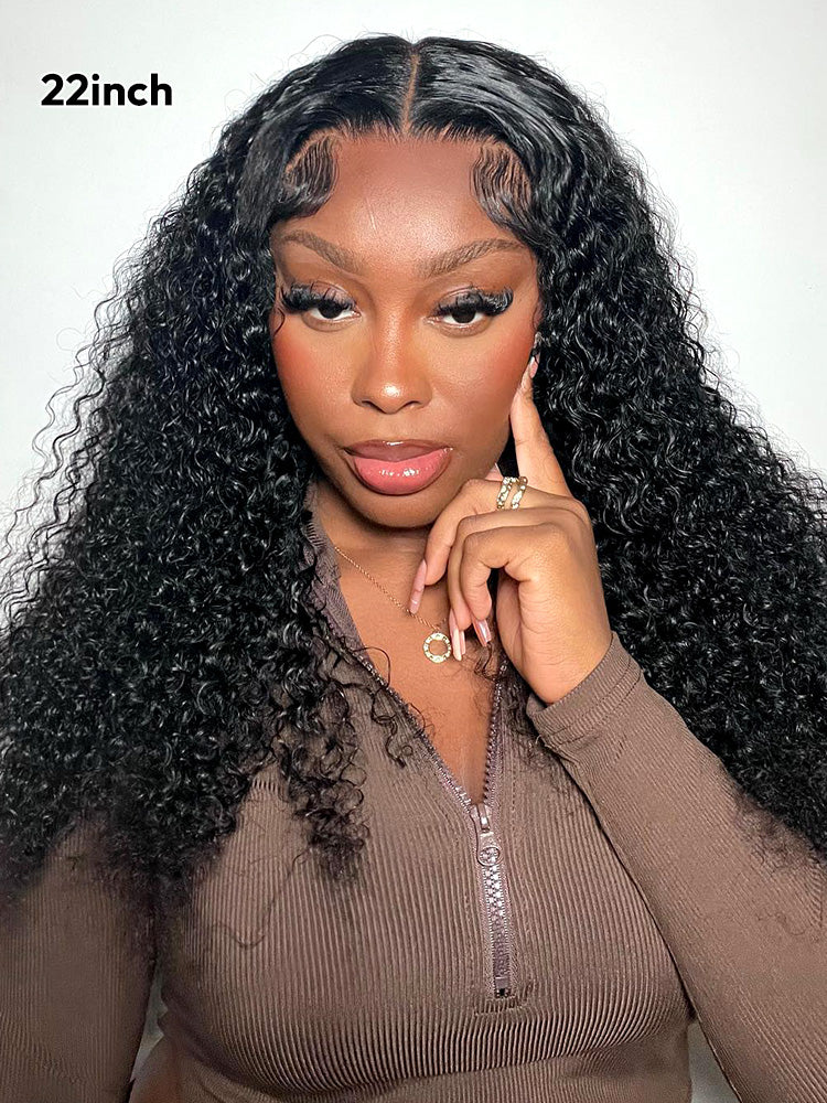 Deep Wave HD Transparent Lace Frontal Wigs Invisible HD Lace Wigs