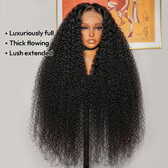 28 - 36inch Long Curly Wigs 13*6 Invisible HD Lace Front Wigs Pre-plucked Human Hair Wigs