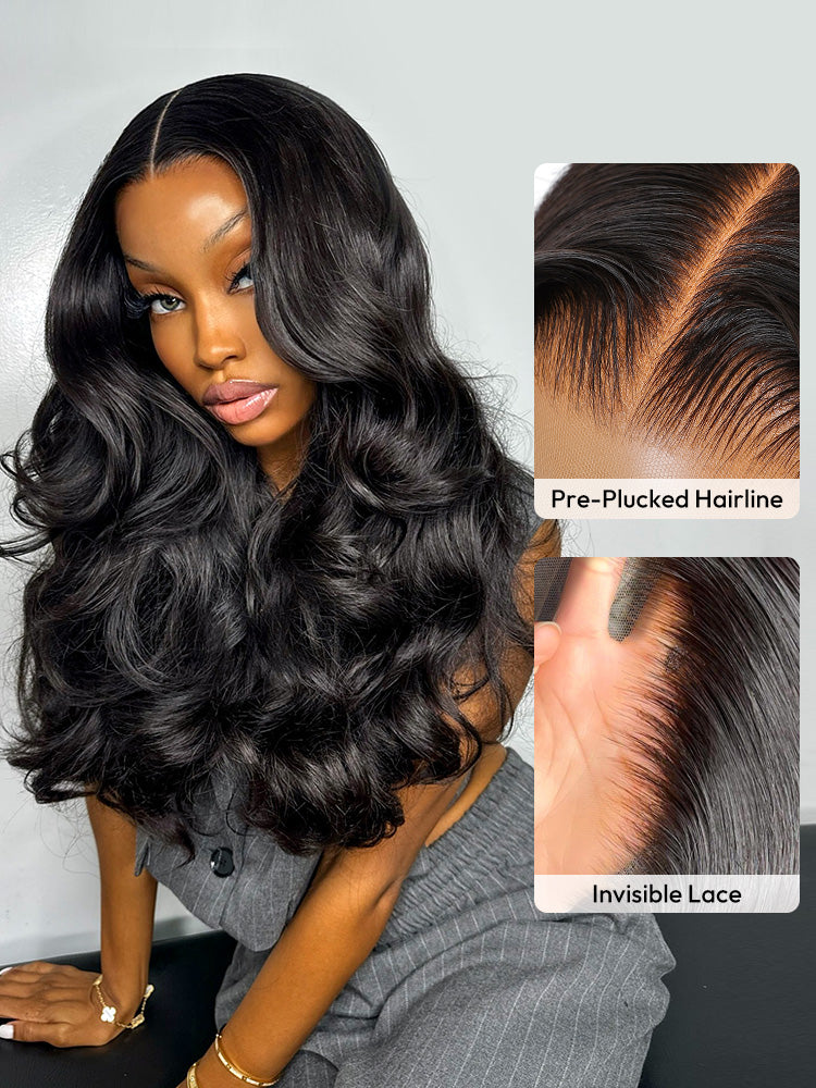 Chic Layered Cut Customized Wig 250% Density Flowing Hair Ready to Go