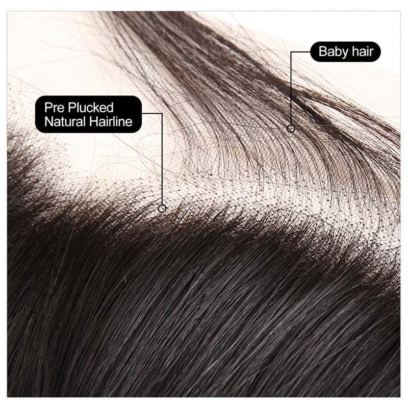 Virgin Body Wave Weave 3 Bundle Hair Deals With Closure Malaysian Hair For Sale