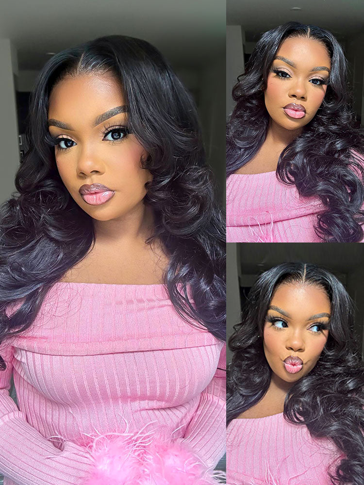 Chic Layered Cut Customized Wig 250% Density Flowing Hair Ready to Go