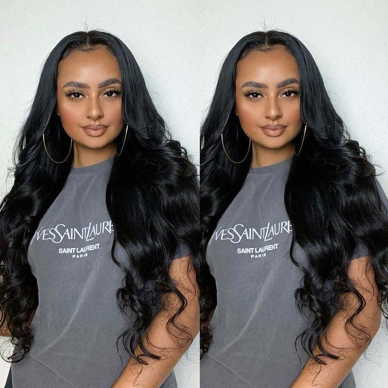 16-40 Inches Long Wigs HD Lace Front Wigs Preplucked Hairline Body Wave Real Human Hair