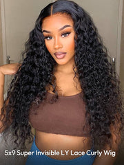 Upgraded HD Transparent Lace Wig 5*9 Closure Wigs 14-30 Inch