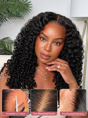 16 - 36inch Wig Long Curly Wigs 13*6 Long Wavy Wig Curly Lace Front Wigs
