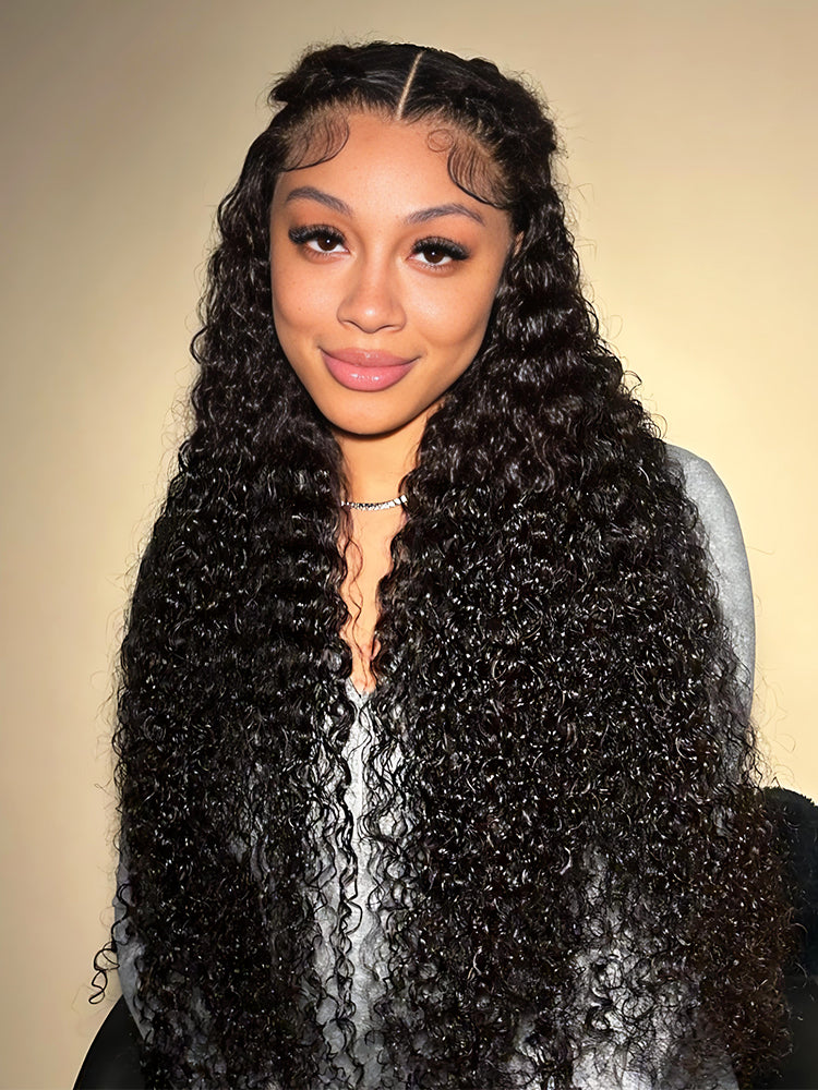 16 - 36inch Wig Long Curly Wigs 13*6 Long Wavy Wig Curly Lace Front Wigs