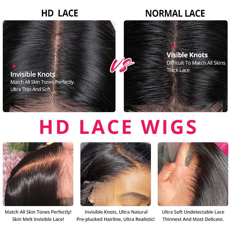 Water Wave 5*5 Closure Wigs Pre Plucked Natural Wave Real Human Lace Wigs