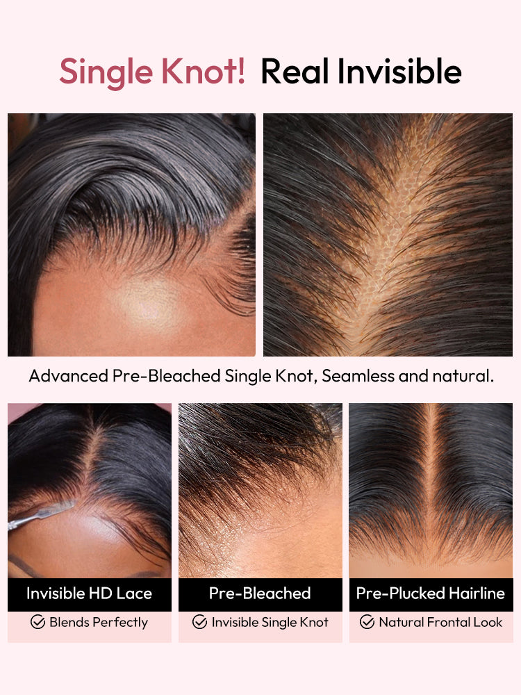 Skin Melt HD Lace Wigs Body Wave 13*6 Lace Front Wigs Real Hair Transparent Wigs