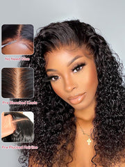 Glueless Ready To Go Wigs - Short Water Wave Bob Wig Super Invisible LY Lace Bob Wigs