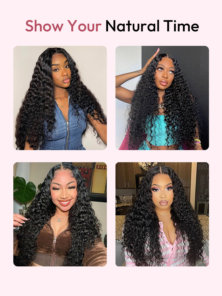 Upgraded HD Transparent Lace Wig 5*9 Closure Wigs 14-30 Inch
