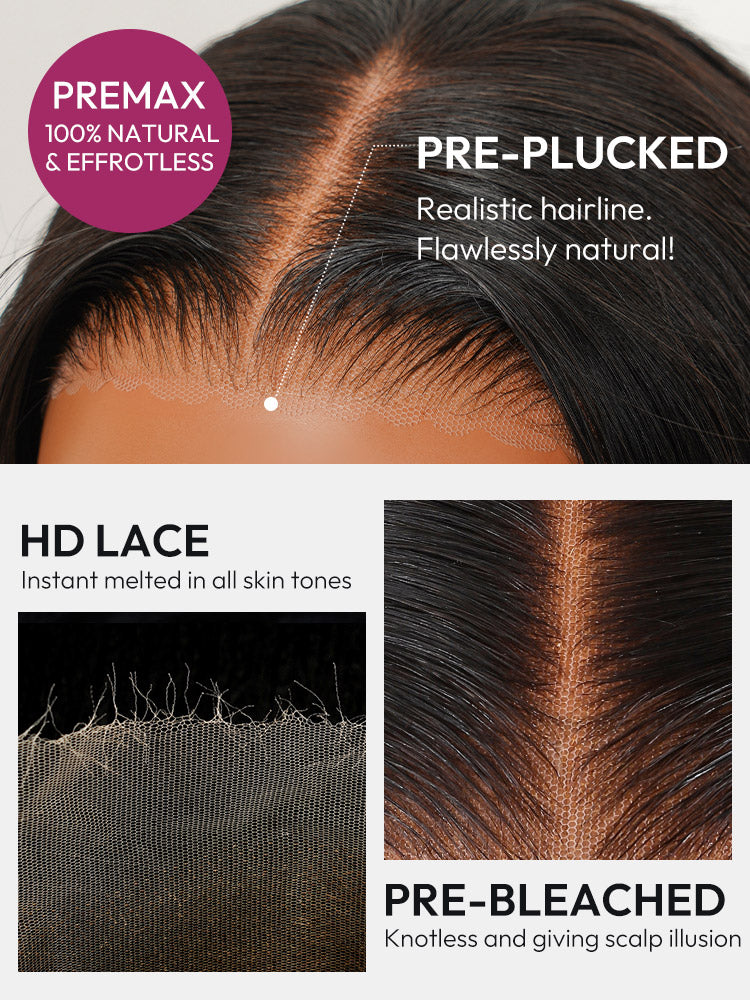 250% Density Curly Glueless Wigs Ready To Go Pre Bleached Pre Cut HD Lace Wigs