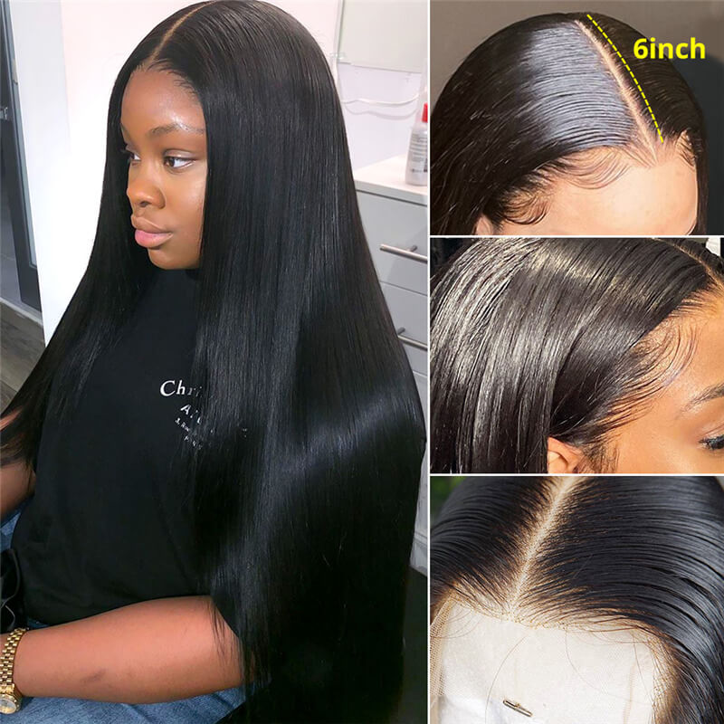 Long Straight Wigs 20 - 40 Inch Wig 13*6 Long Lace Front Wigs