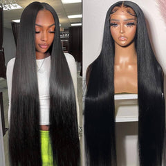 Long Straight Wigs 20 - 40 Inch Wig 13*6 Long Lace Front Wigs
