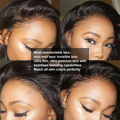 Long Wigs Deep Wave 16-36 Inches Human Hair Lace Front Wigs Natural Hair Frontal Wigs