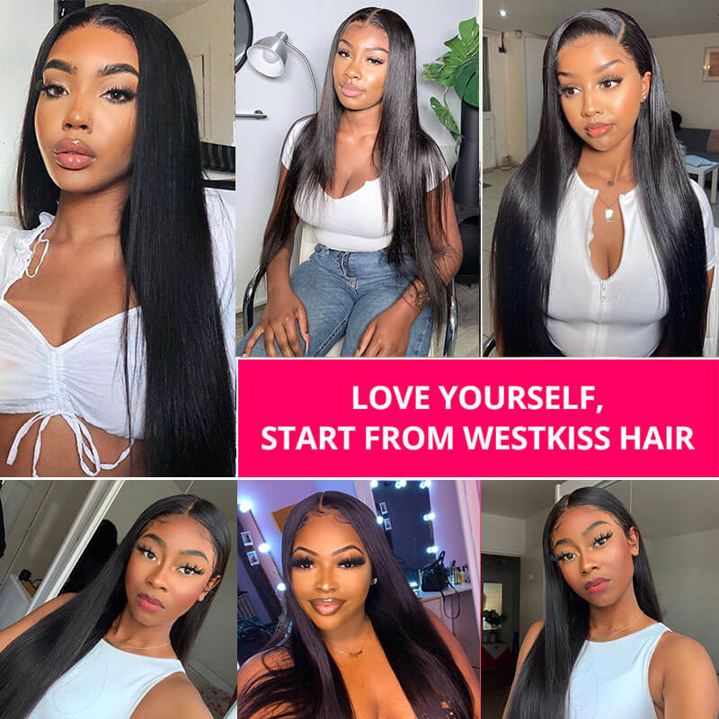 250% Density Wigs 13*6 Straight Hair Lace Front Wig Real Human Hair Wigs